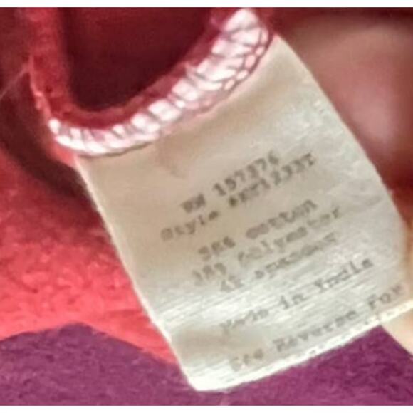 Envy's Tree The Haven Womens Large Red Top Scoop Neck Long Sleeve - Picture 5 of 11